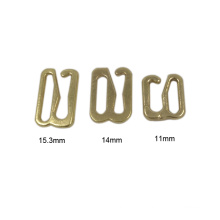 High Quality Promotional Sale Gold Metal Bra Buckle Adjuster